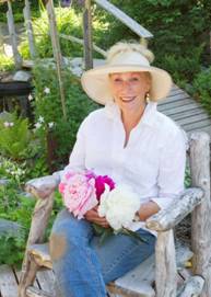 Rita Jo in her gardens