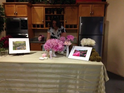 Another surprise-The set for Rita Jo’s TV appearance on Fox 45 in Baltimore.