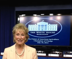 Rita Jo was invited to the White House for the Champions Of Change for the Future of Agriculture.